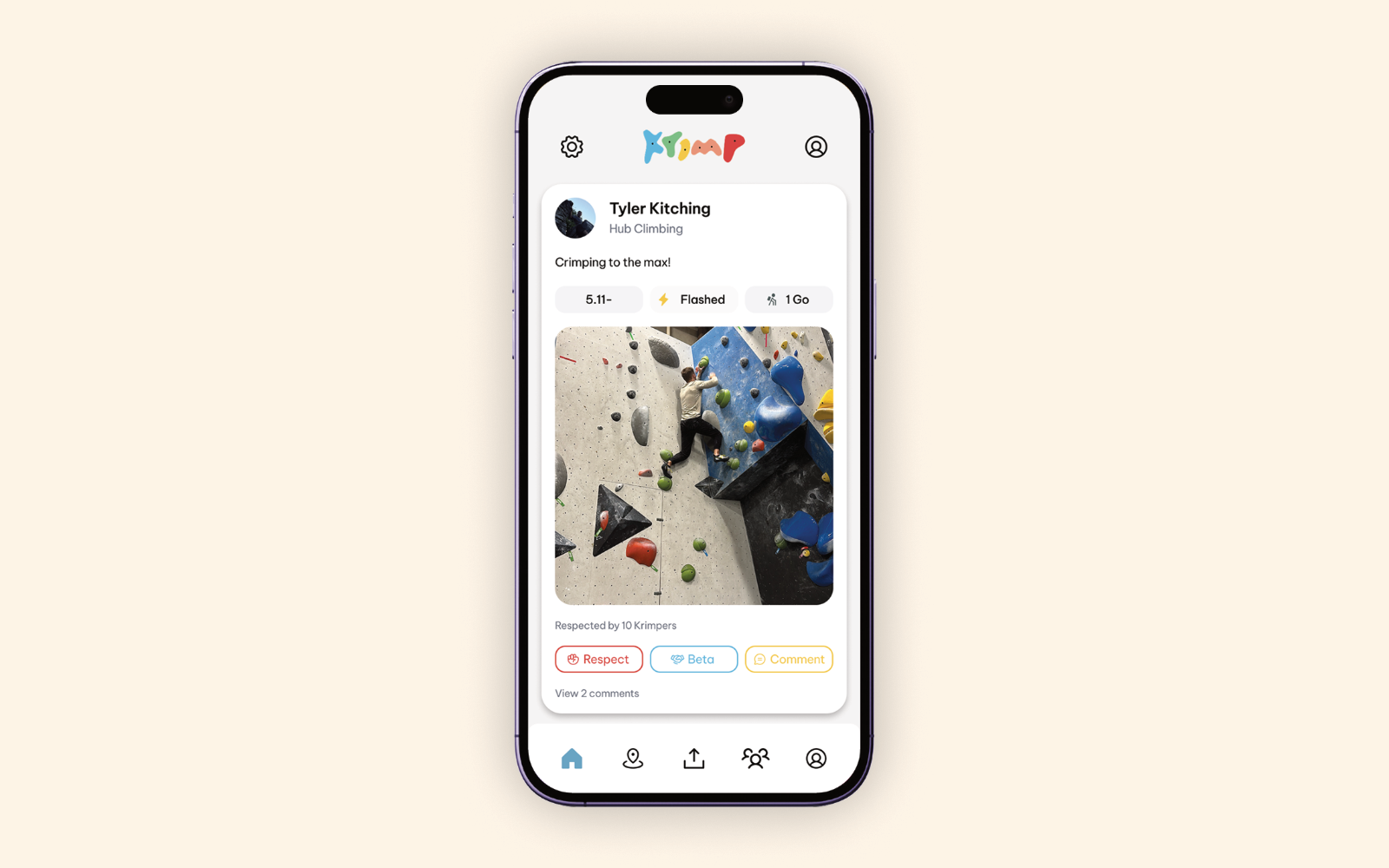 Krimp app overview